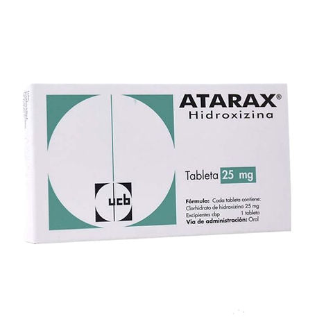 Atarax 25 Mg 25 Comprimidos