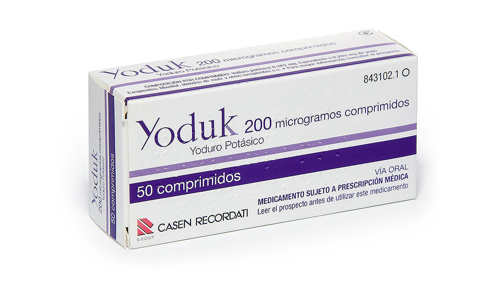 Yoduk 200 Mcg 50 Comprimidos
