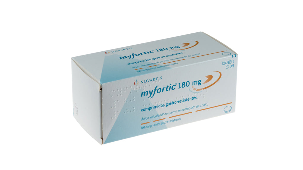 Myfortic 180 Mg 100 Comprimidos Gastrorre