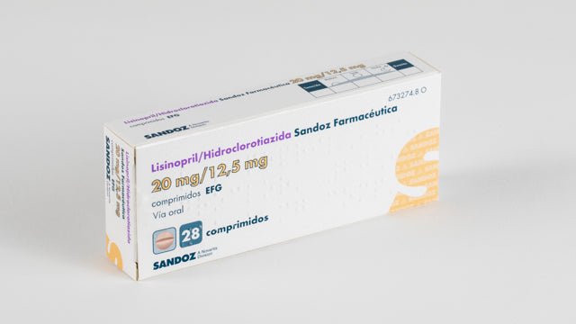 Lisinopril/Hidroclorotiazida Sandoz Farma