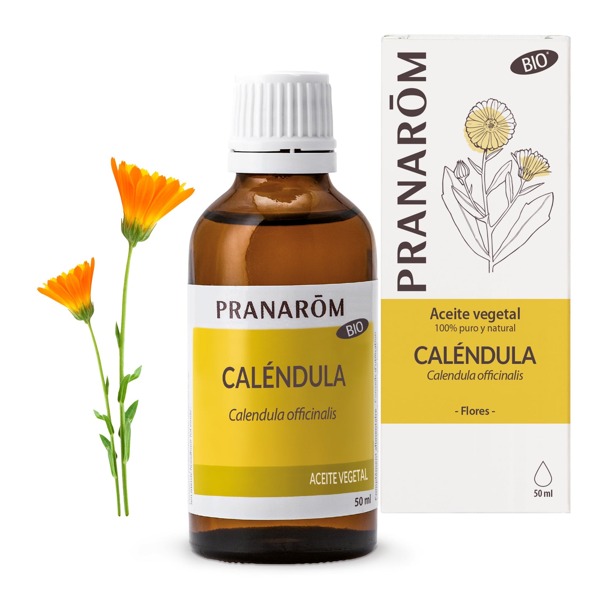 Pranaróm Calendula Aceite 50 Ml.