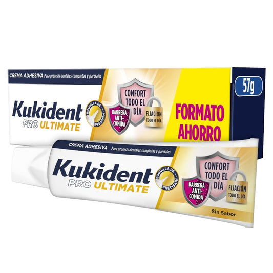 Kukident Pro Ultimate 1 Tubo 57 G Sin Sa