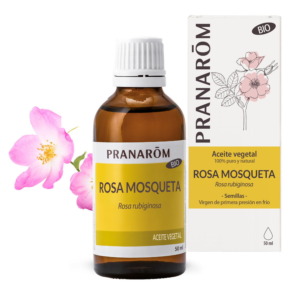 Pranarom Aceite Vegetal Rosa Mosqueta 50
