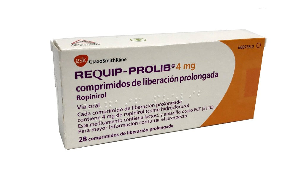Requip Prolib 4 Mg 28 Comprimidos Liberac