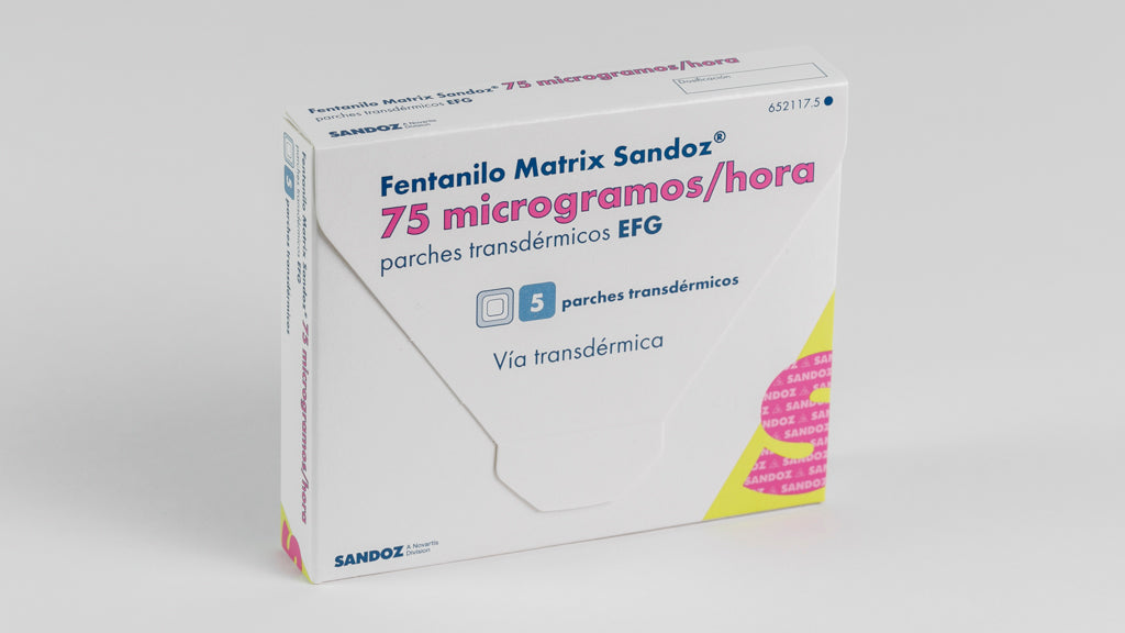 Fentanilo Matrix Sandoz Efg 75 Microgramo