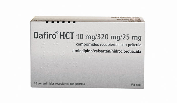 Dafiro Hct 10Mg/320Mg/25Mg 28 Comp