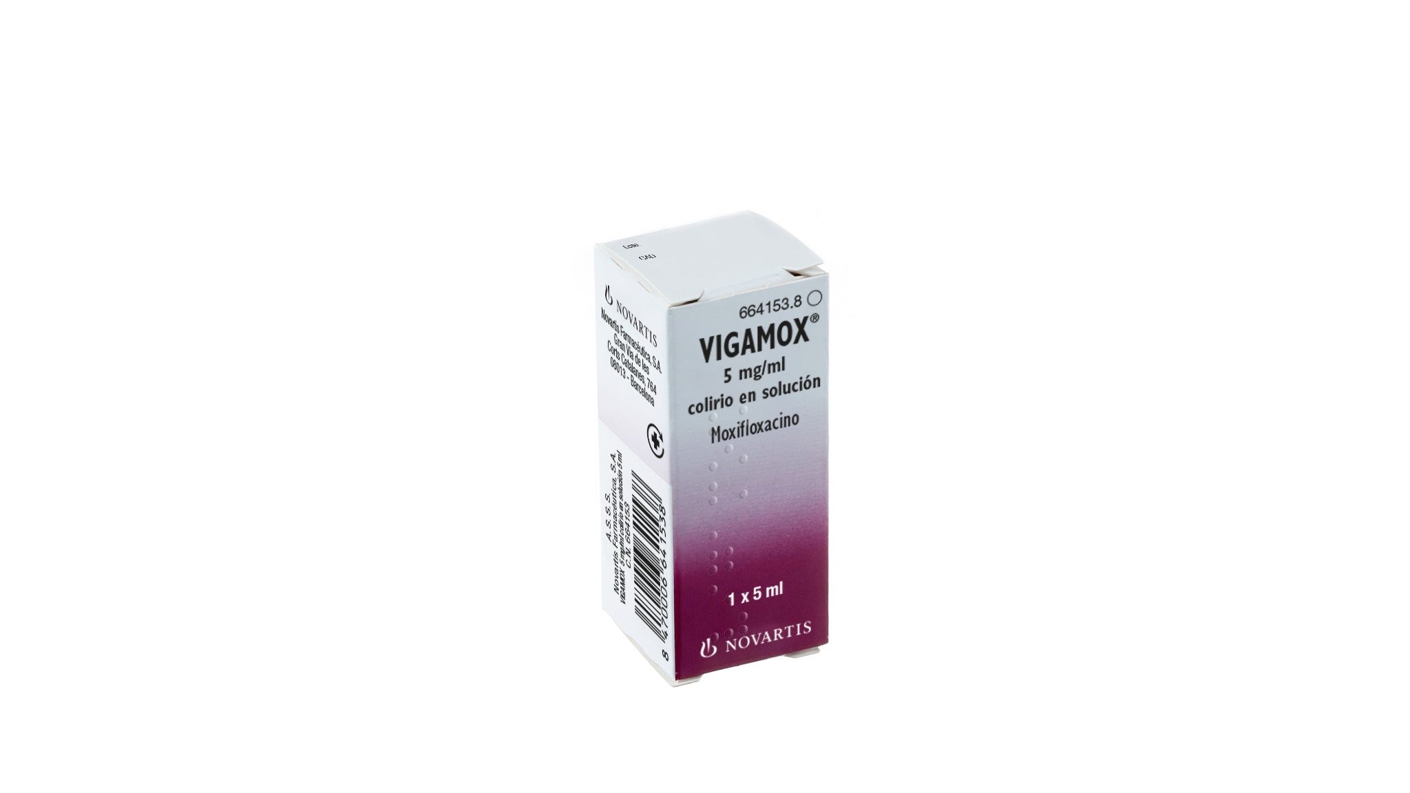 Vigamox 5Mg/Ml Colirio 5Ml