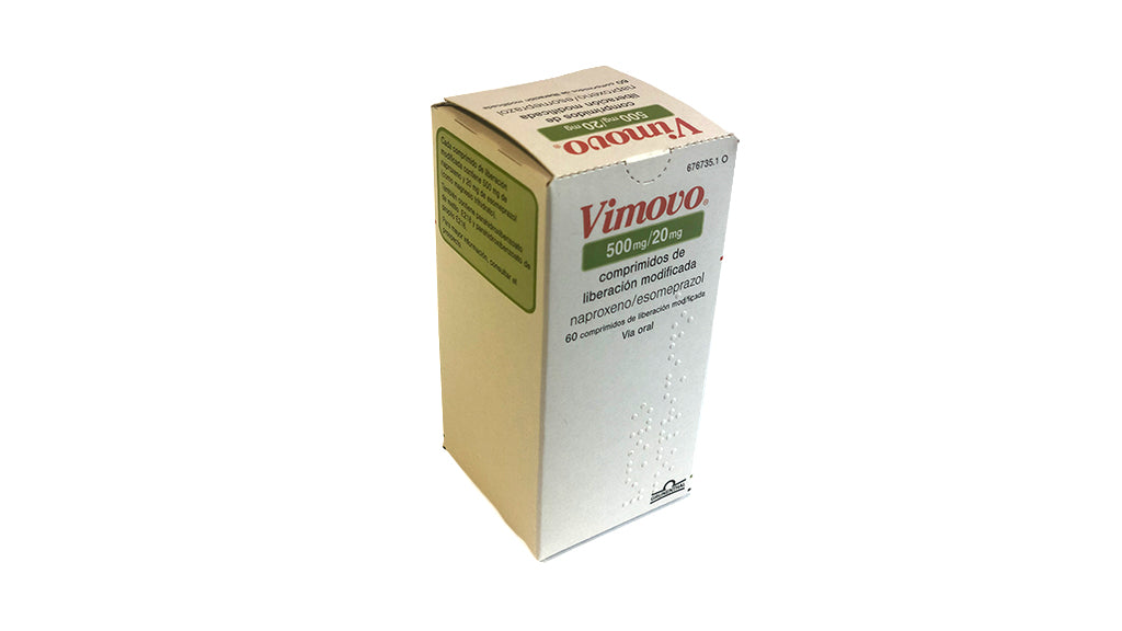 Vimovo 500/20 Mg 60 Comprimidos Liberacio