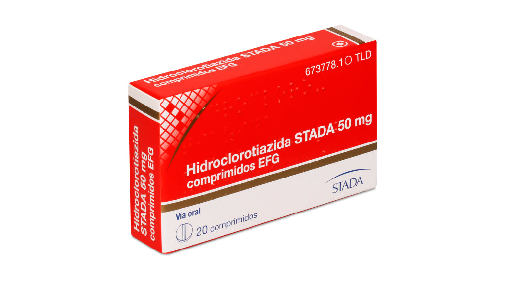 Hidroclorotiazida Stada Efg 50 Mg 20 Comp