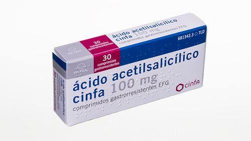 Aas 100 100 Mg 30 Comprimidos