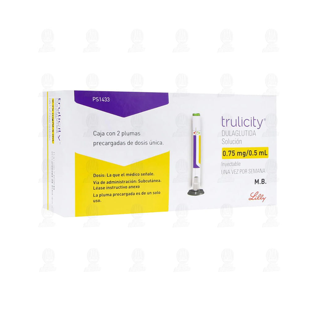 Trulicity 0.75 Mg 4 Plumas Precargadas 0.