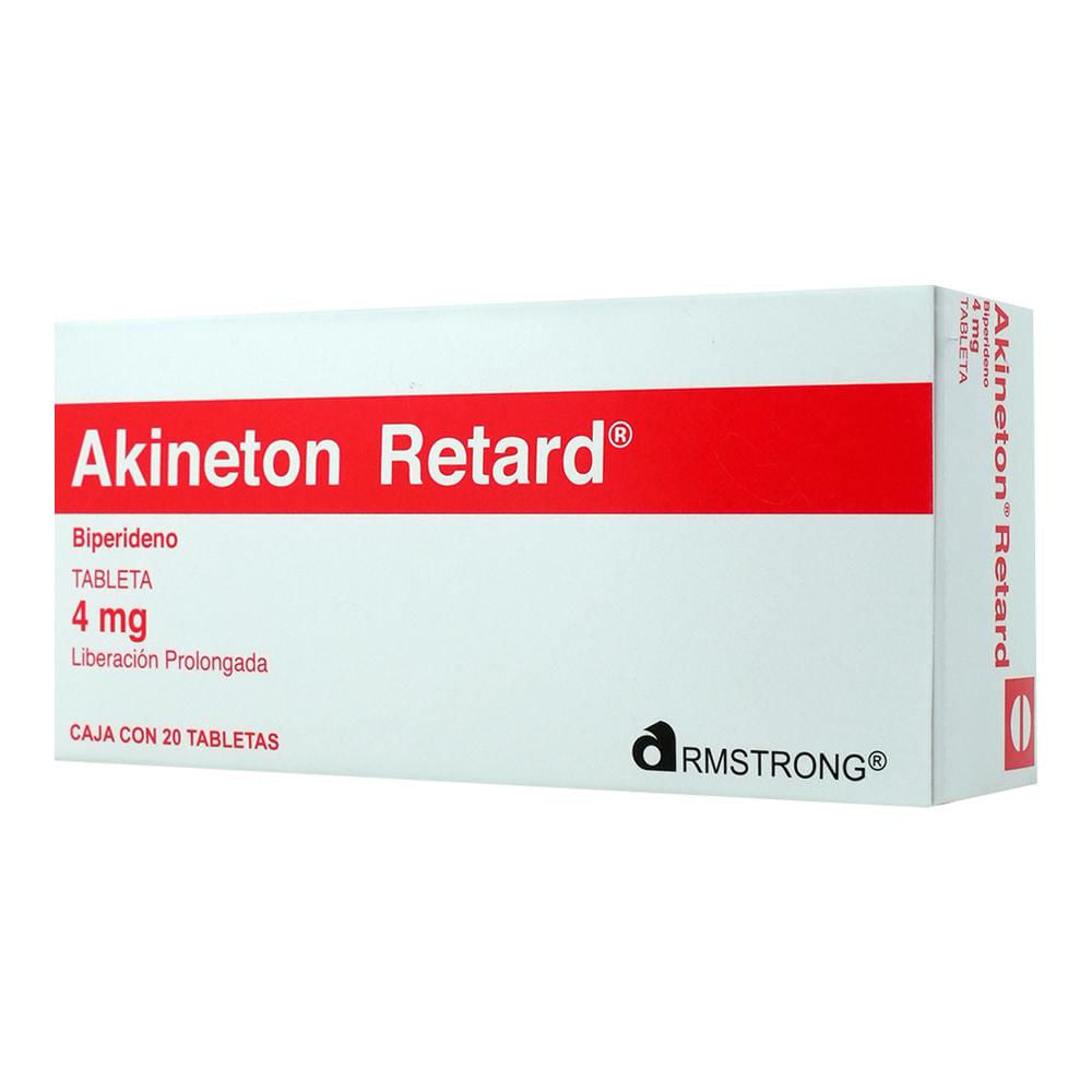 Akineton Retard 4 Mg 50 Comprimidos Liber