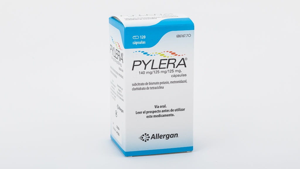 Pylera 140/125/125 Mg 120 Capsulas