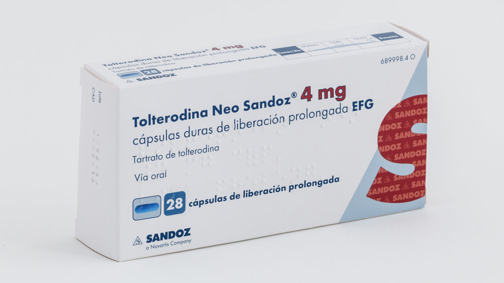 Tolterodina Neo Sandoz Efg 4 Mg 28 Capsul