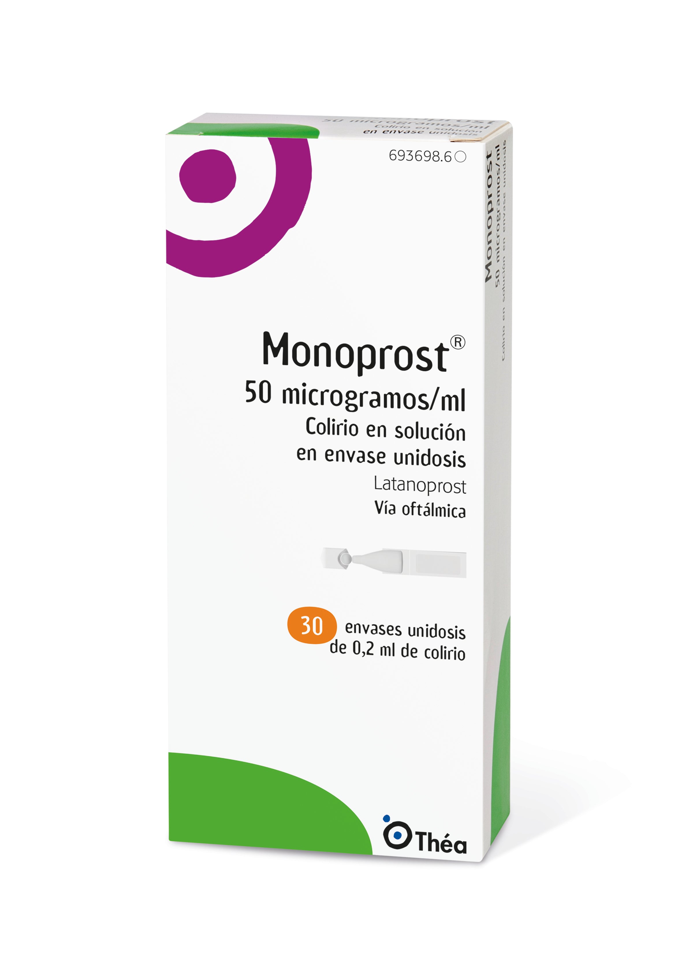 Monoprost 0.005% Colirio 30 Monodosis Sol