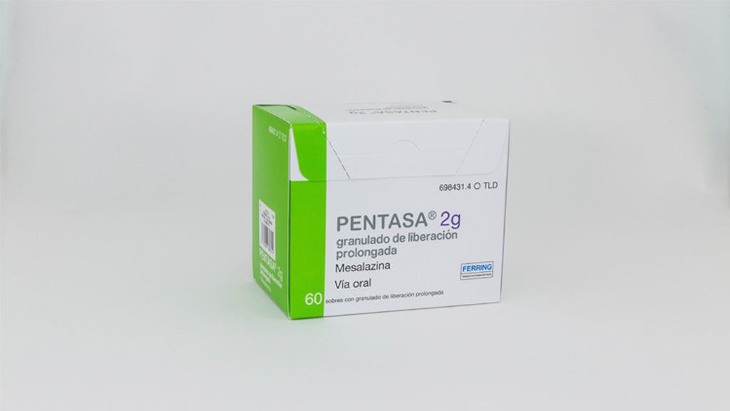 Pentasa 2 G 60 Sobres Liberacion Prolonga