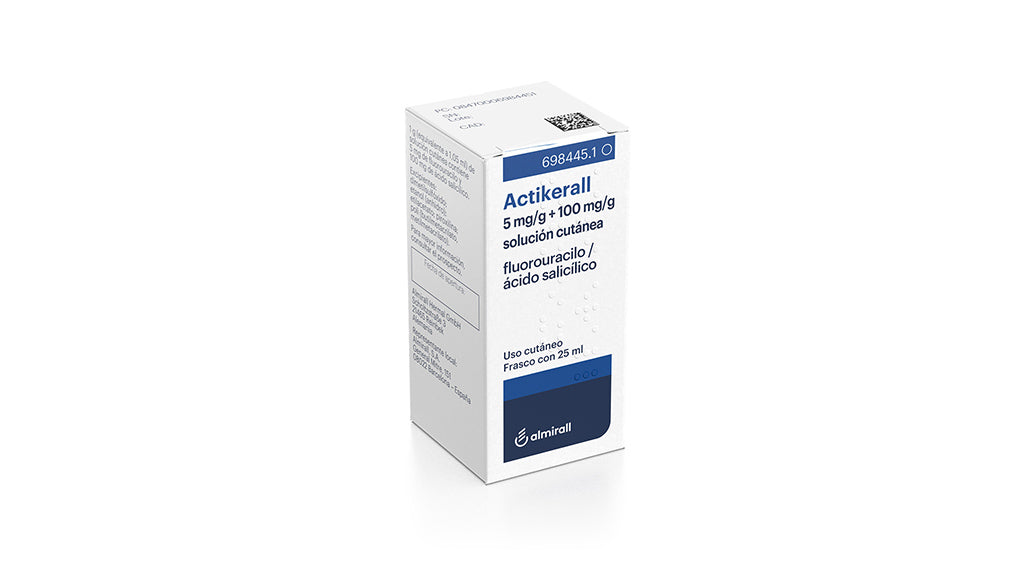 Actikerall 5/100 Mg/G Solucion Topica 25