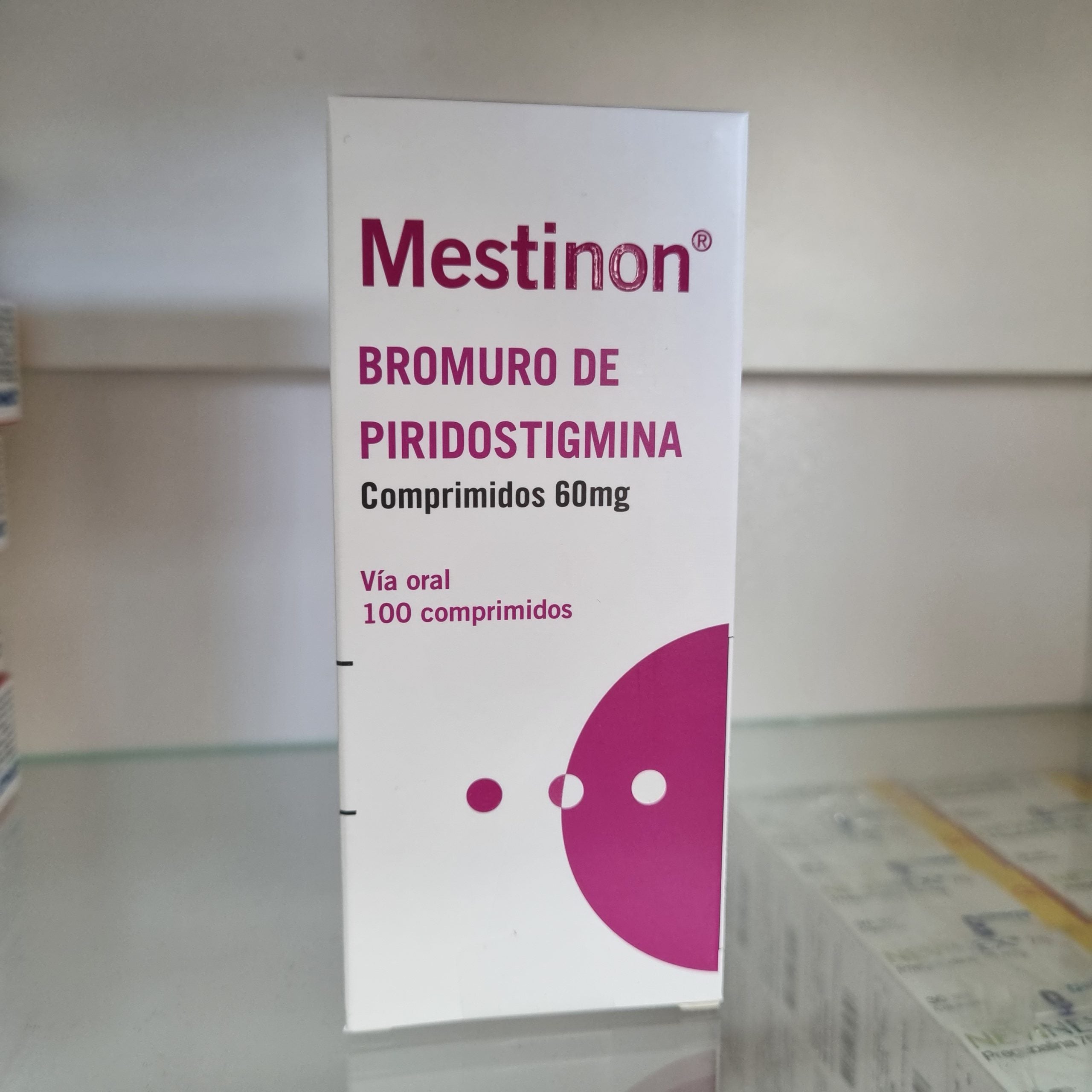 Mestinon 60 Mg 100 Comprimidos