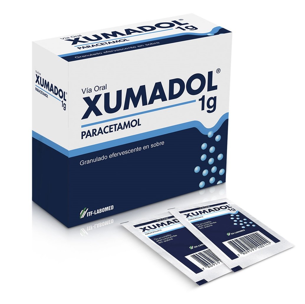 Xumadol Efg 1 G 20 Sobres Efervescentes