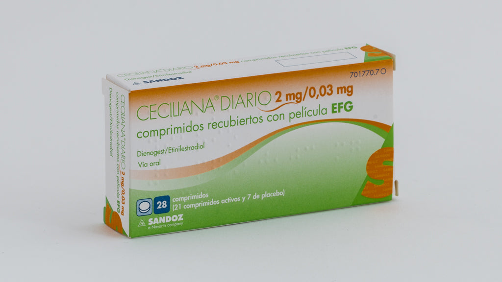 Ceciliana Diario Efg 2/0.03 Mg 3 X 28 Com