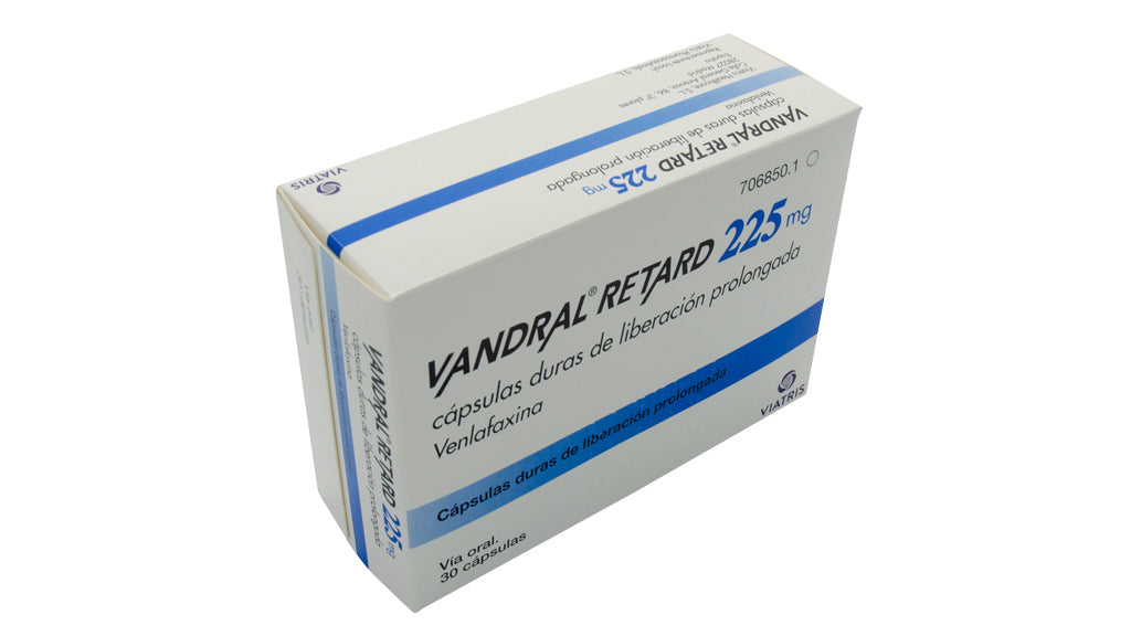 Vandral Retard 225 Mg 30 Capsulas Liberac
