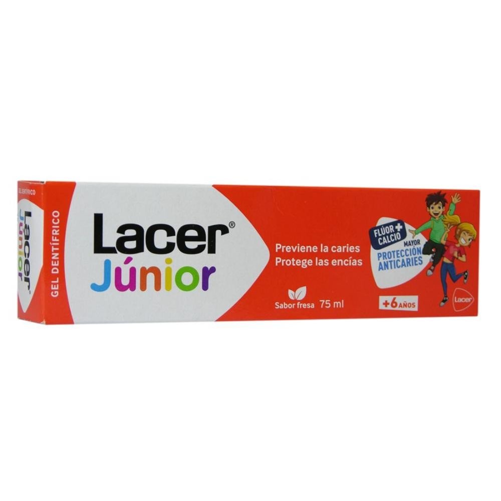 Lacer Junior Gel Dental 75 Ml Fresa