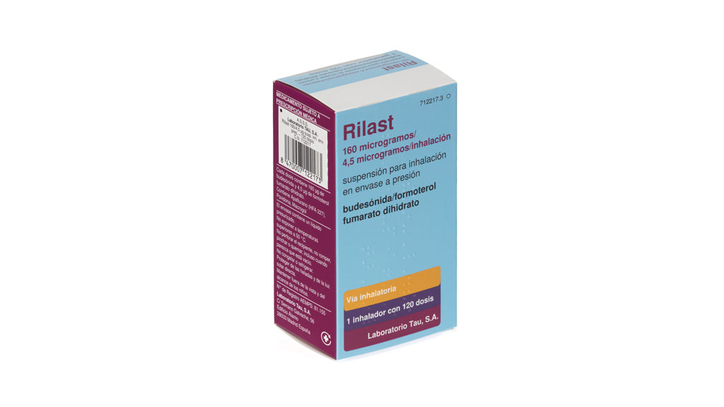 Rilast 160/4.5 Mcg/Pulsacion 1 Aerosol 12
