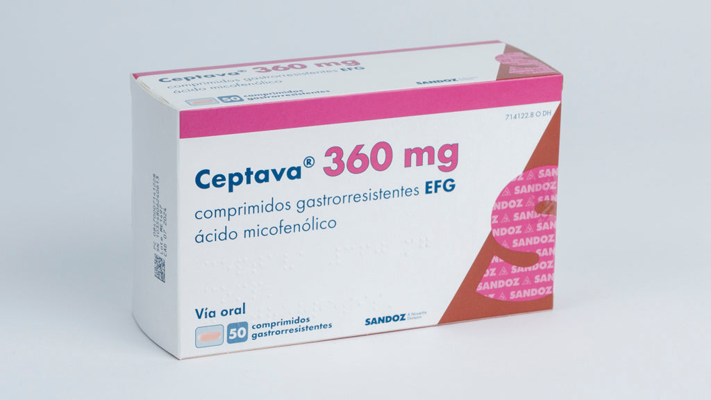 Ceptava Efg 360 Mg 50 Comprimidos Gastror