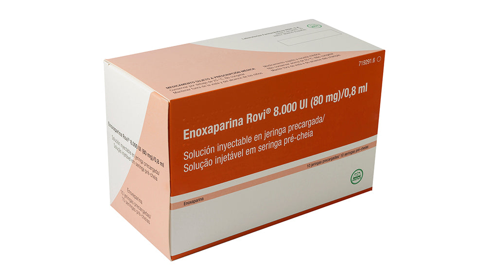 Hepaxane 80 Mg (8000 Ui) 10 Jeringas Solu