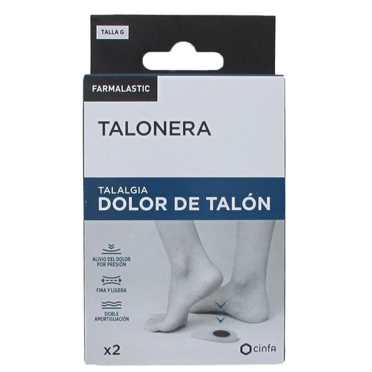 Talonera Farmalastic 2 Unidades Talla Gra