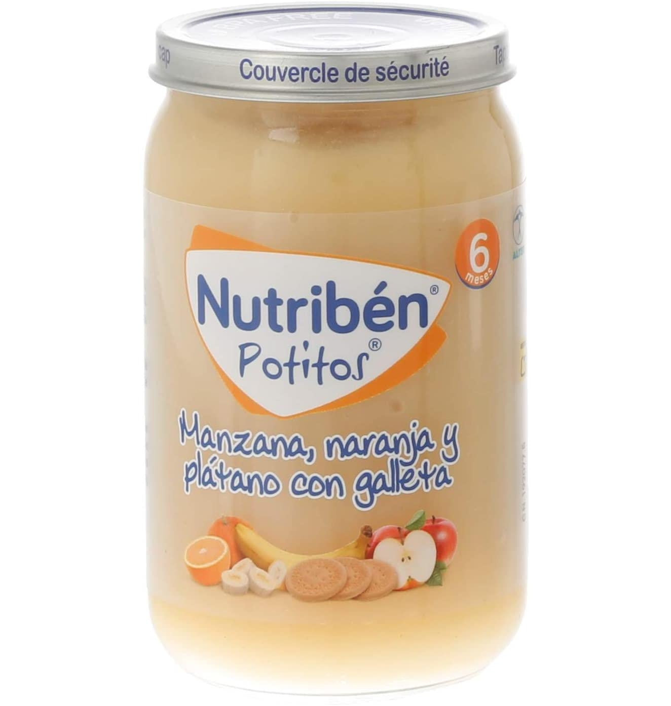Nutriben Manzana Naranja Platano Y Gallet