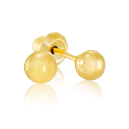 Inverness Pendiente 24K 776C Bola Dorada