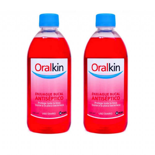 Oralkin Enjuague Bucal 1 Frasco 500 Ml