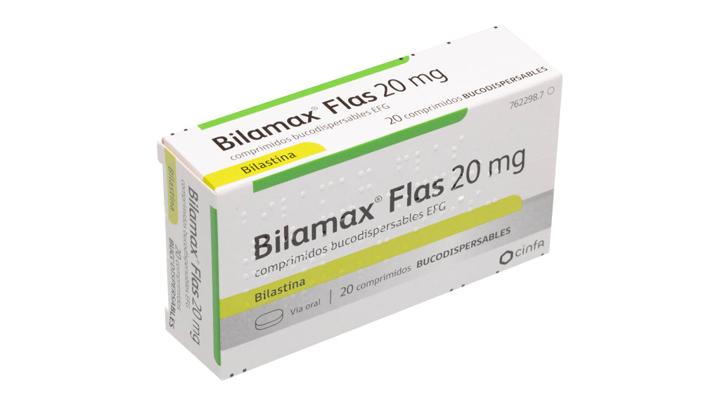 Bilamax Flas Efg 20 Mg 30 Comprimidos Buc
