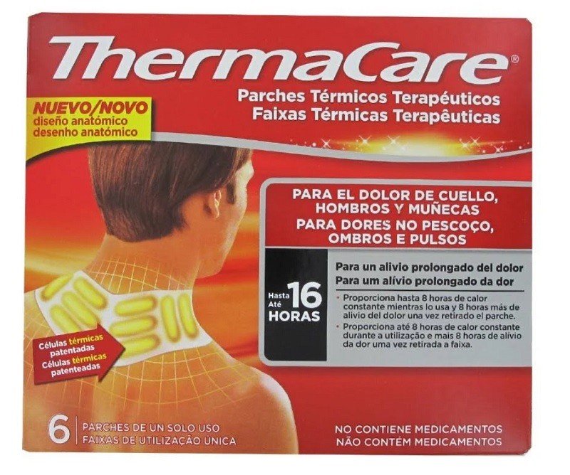 Thermacare Parche Termico Cuello Hombro M