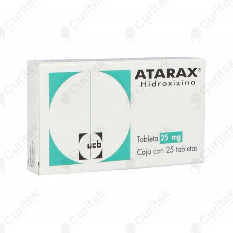 Atarax 25 Mg 50 Comprimidos