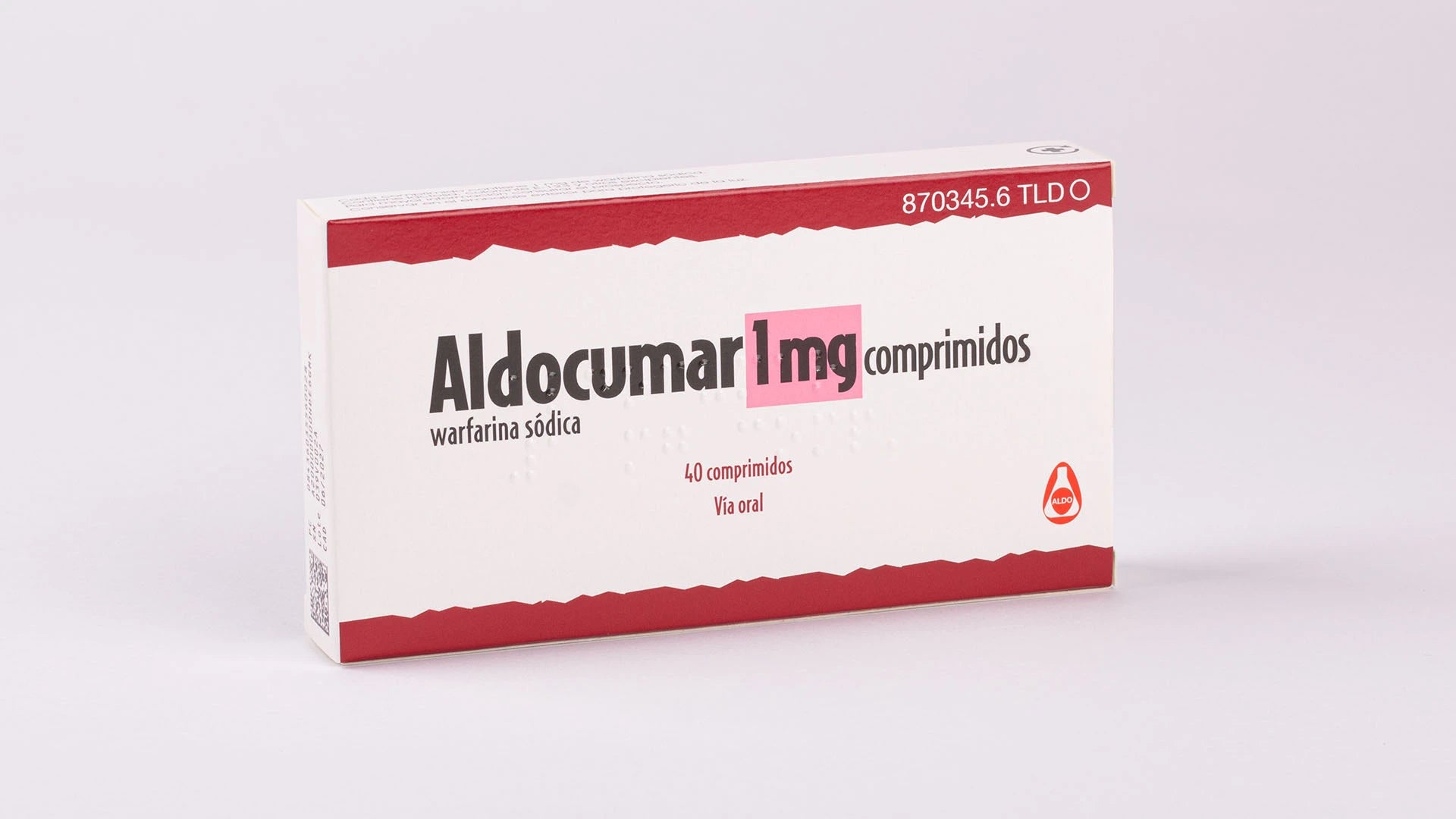 Aldocumar 1 Mg 40 Comprimidos