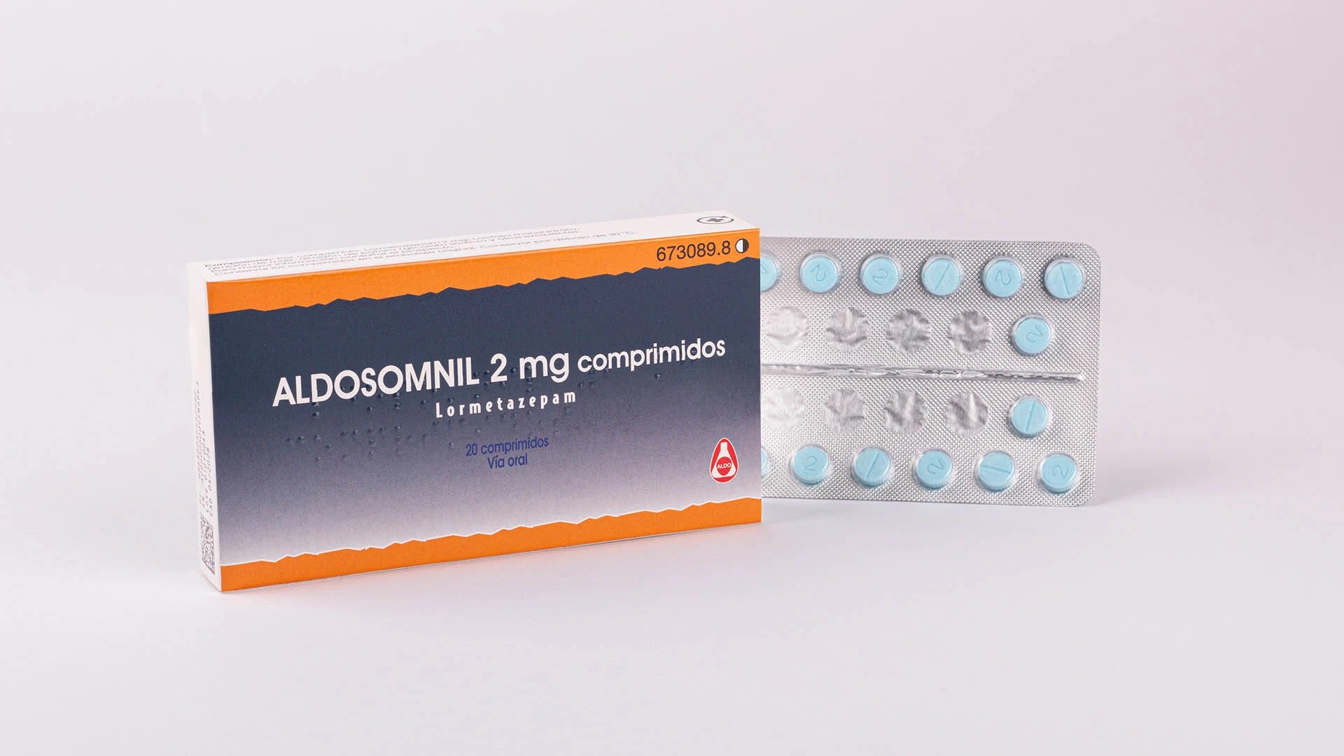 Aldosomnil 2 Mg 20 Comprimidos