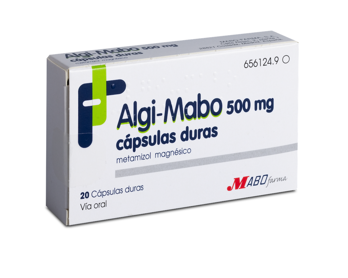 Algi Mabo 500 Mg 20 Capsulas