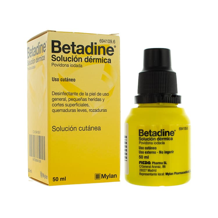 Betadine 10% Solu Dermica 50 Ml