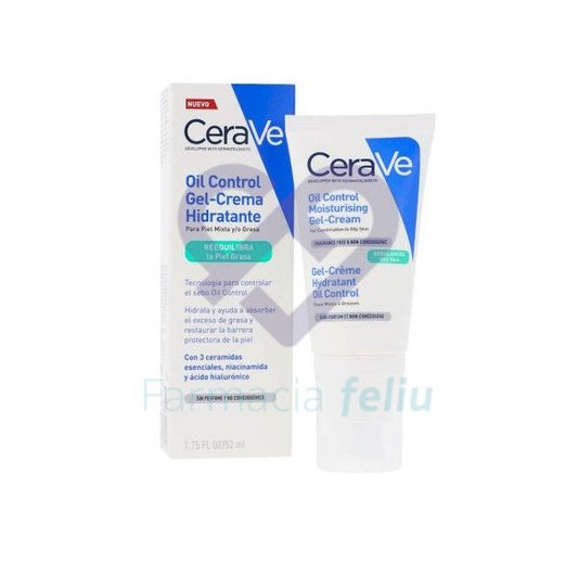 Oil control gel crema hidratante cerave 1