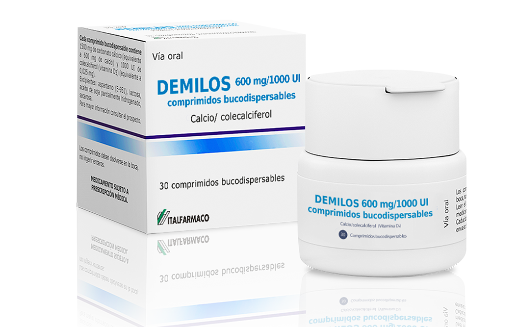Demilos 1500 Mg/1000 Ui 30 Comprimidos Bu