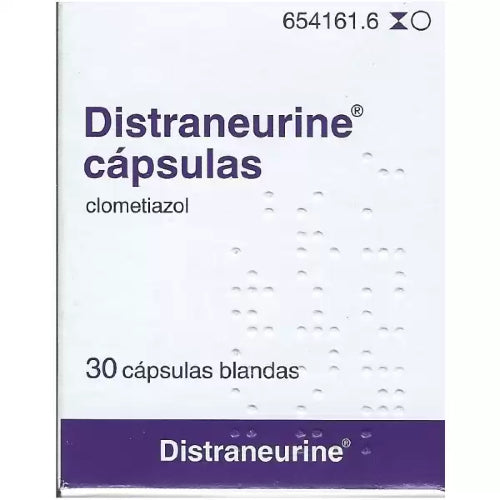 Distraneurine 192 Mg 30 Capsulas