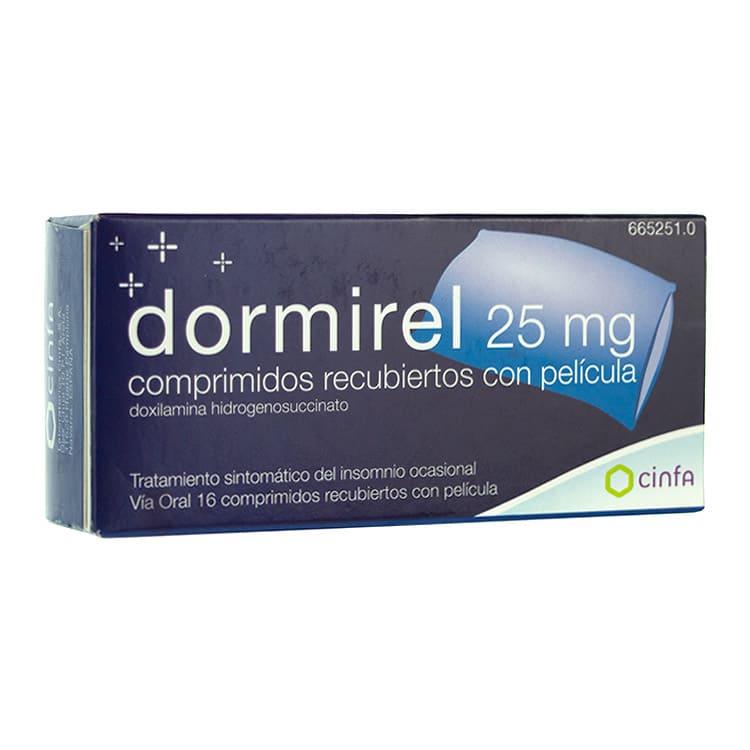Dormirel 25 Mg 16 Compr