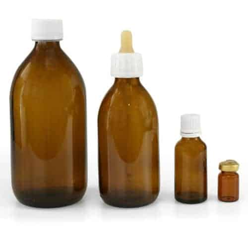 Frasco Cristal Topacio S/Tapon 10X60 Ml H