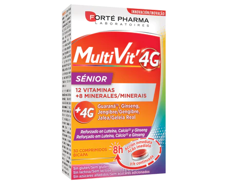 Multivit 4G Senior 30 Comprimidos