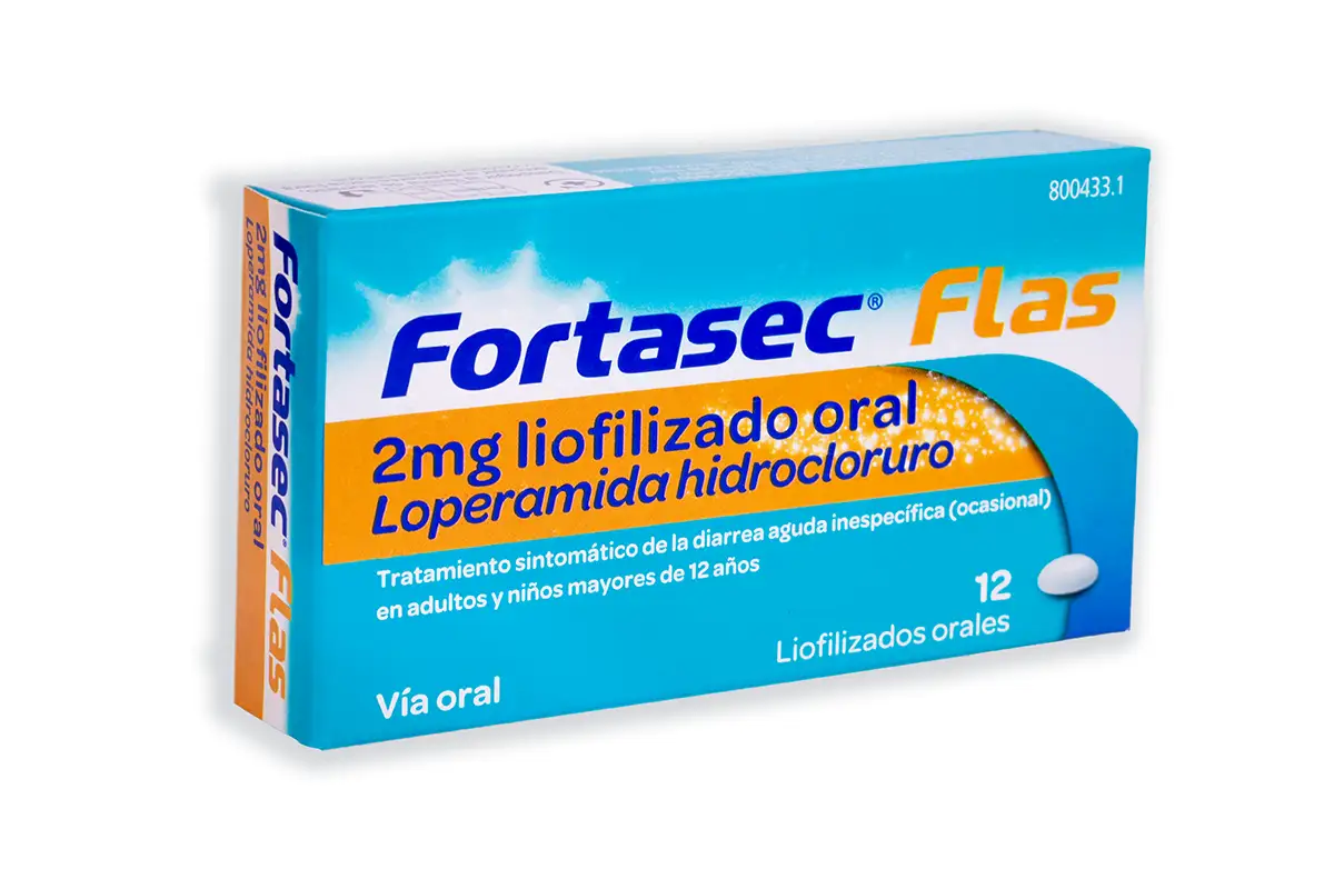 Fortasec Flas 2 Mg 12 Liofilizados Oral(I