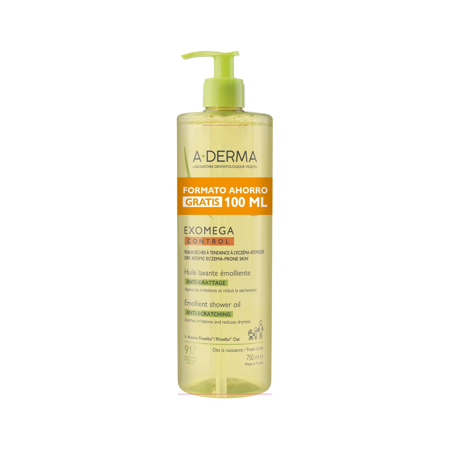 A-Derma Exomega Control Aceite Limpiador
