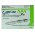 Humulina Nph Kwikpen 100 Ui/Ml 6 Plumas P