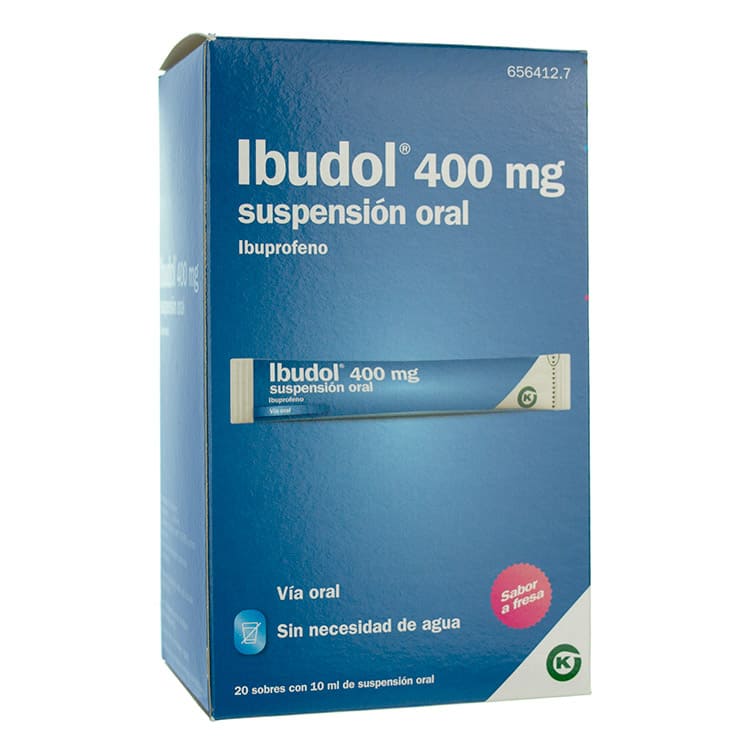 Ibudol 400 Mg 20 Sobres Suspension Oral 1